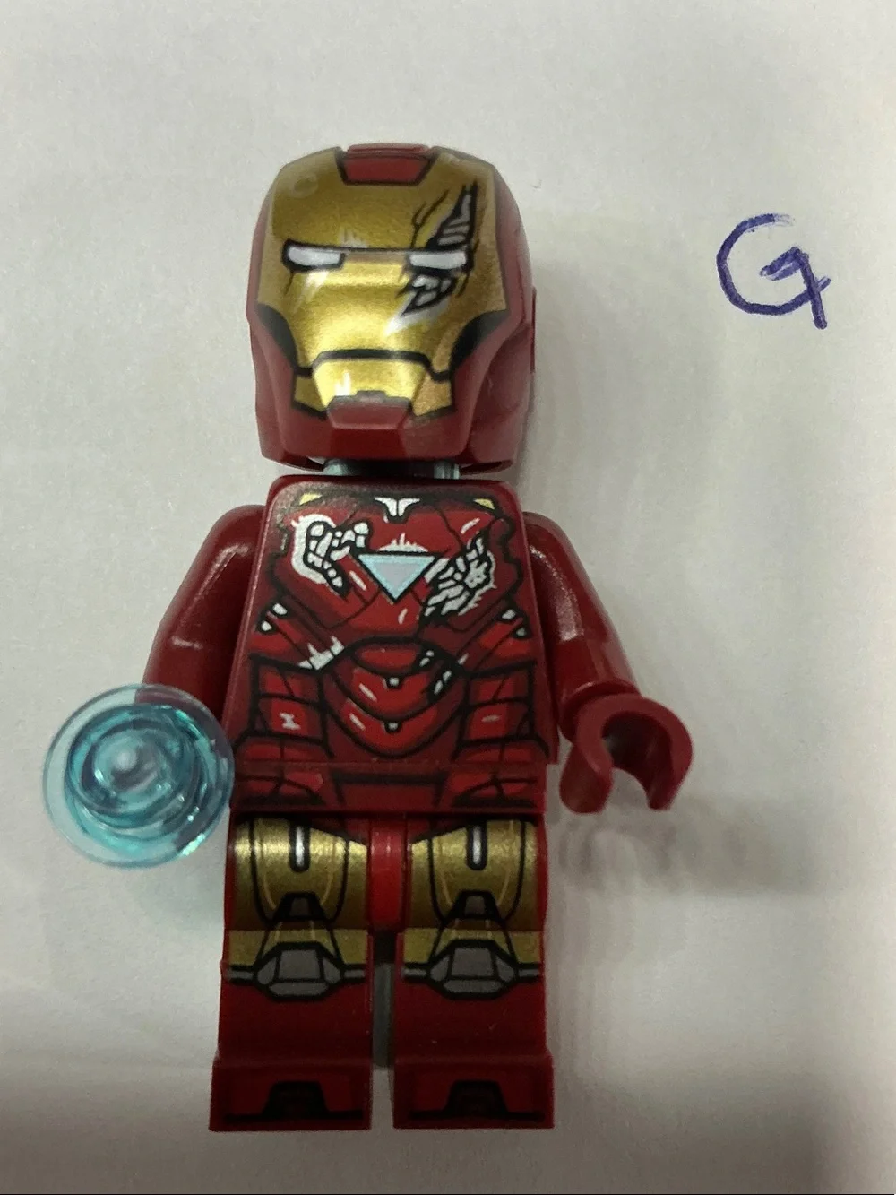 LEGO Iron Man - Mark 6 Armor with Battle Damage minifigure